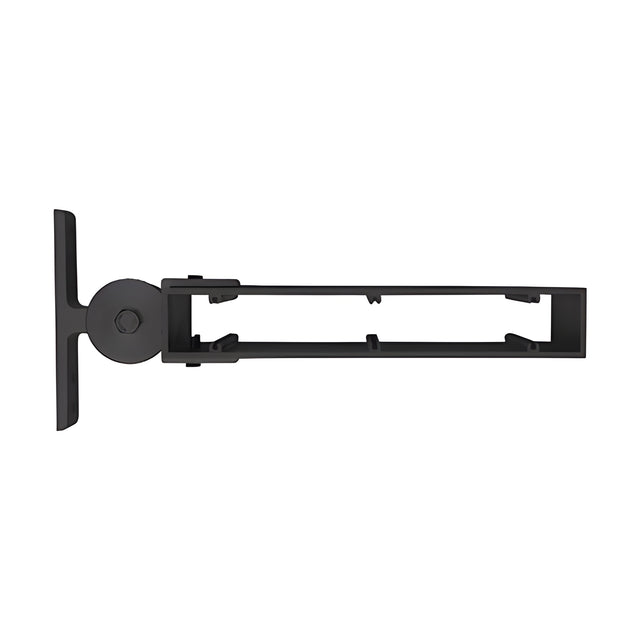 CRL Dark Bronze Anodized 2" x 12" Rectangular Single Operable Mounting Bracket