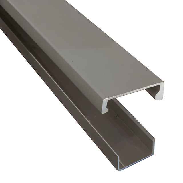 CRL Dark Bronze Continuous Hinge Screw Cover 200 and 250 Series 83" Hinge