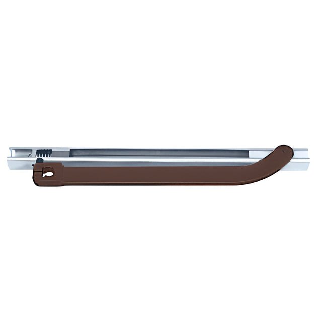 CRL Dark Bronze Offset Arm Assembly with Mortise Type Slide -Track for 7/8" Deep Rail