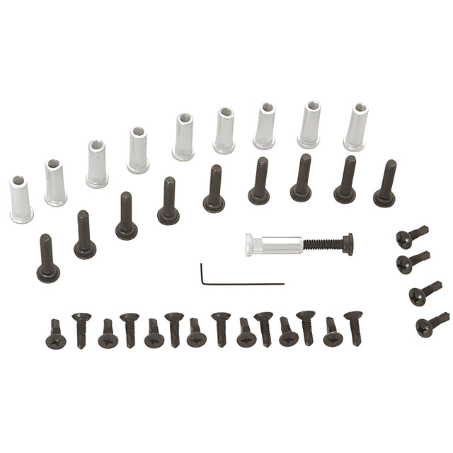 CRL Dark Bronze Replacement Screw Pack for 100/150 Series Continuous Geared Hinges