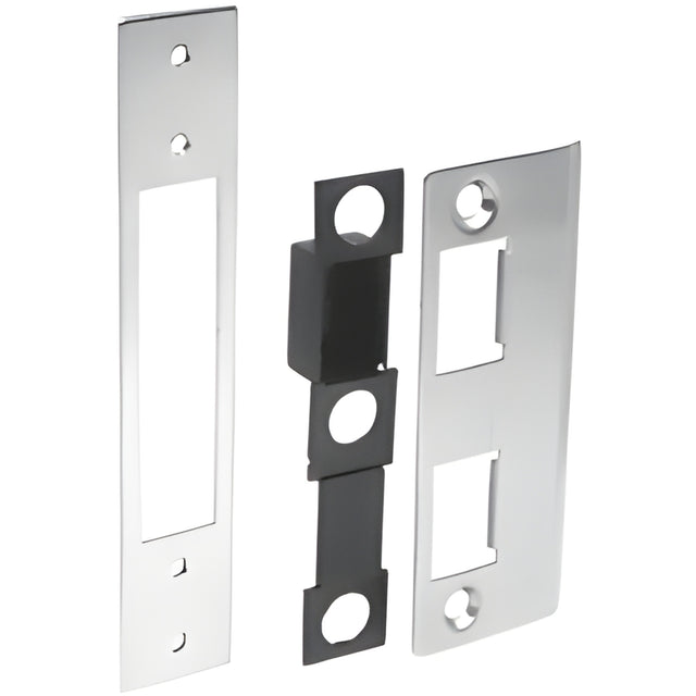 CRL Deadlatch Strike Replacement Set for MS Deadlock With a Deadlatch Lock - Brushed Stainless