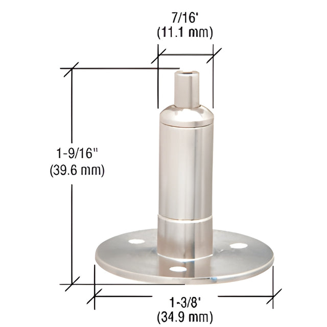 CRL Drill-Thru Shelf Support with Tensioner for 3/8" Cable System