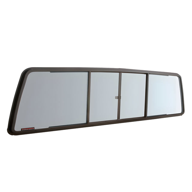 CRL Duo-Vent Four Panel Slider with Solar Glass for 1973-1996 Ford F-Series and 1997-1998 Ford F-250/F-350 Heavy Duty Cabs and for 1997-1998 Ford F-250/F-350 Heavy Duty Cabs