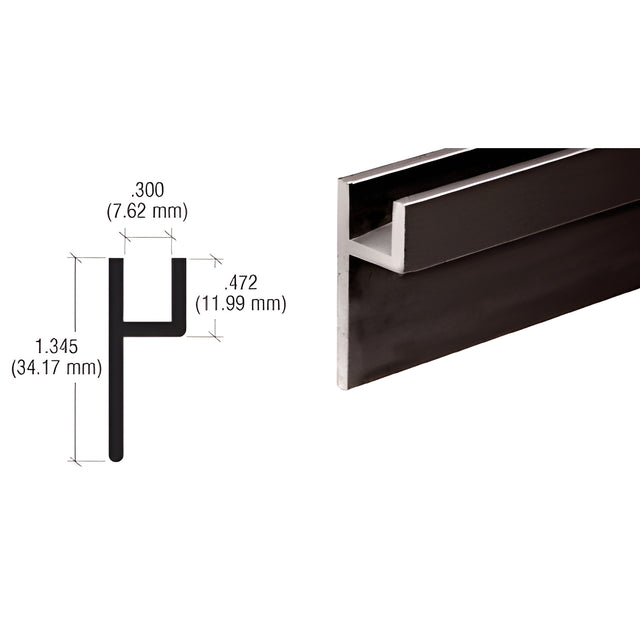 CRL Duranodic Bronze Base H-Channel