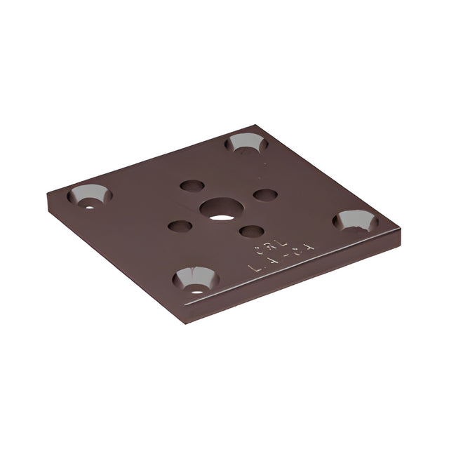 CRL Duranodic Bronze Standard 2" x 2" Base for Post Extrusion