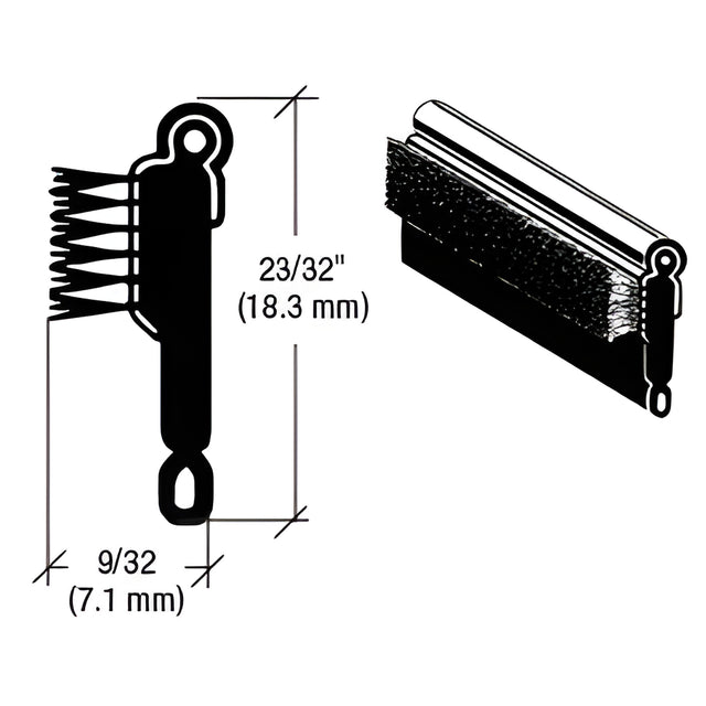 CRL Flexible Stainless Steel Beaded Belt Molding for 1953-1963 Chrysler - 96" Length