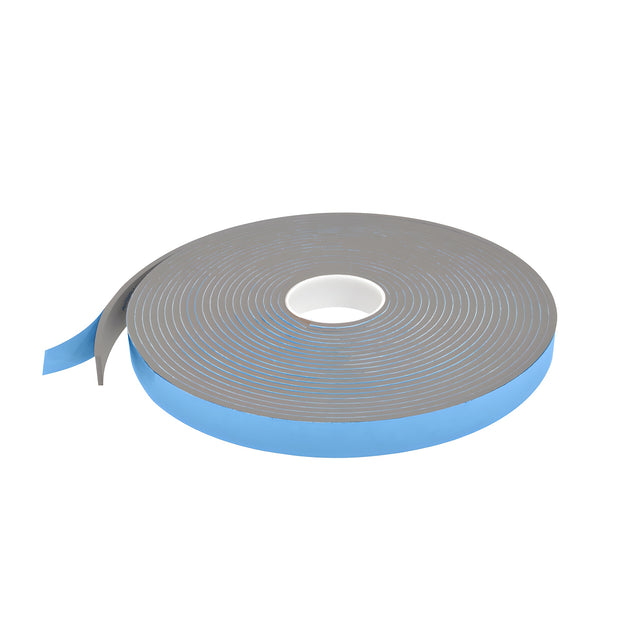 CRL Gray 1/4" x 1" Single Sided Foam Glazing Tape