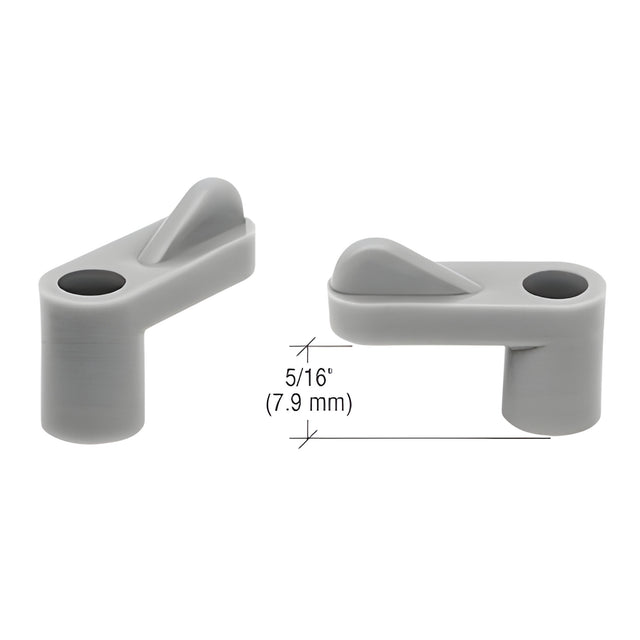 CRL Gray 5/16" Plastic Window Screen Clips - Bulk