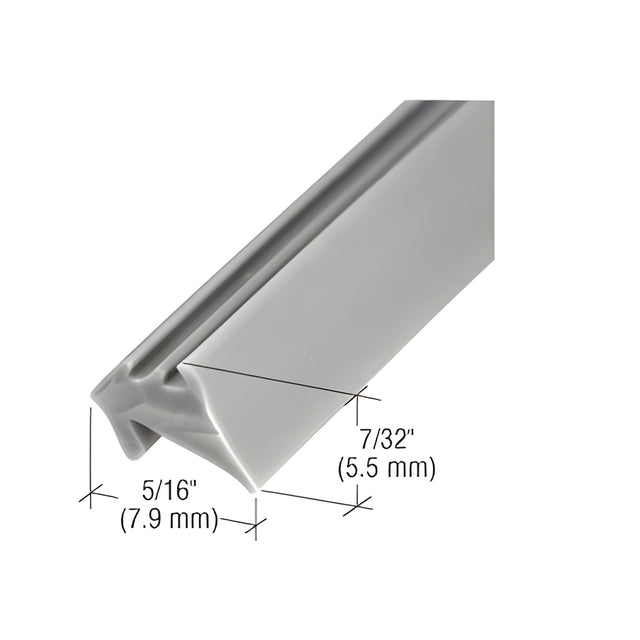 CRL Gray 5/16" Wide Glazing Spline - 1000' Roll