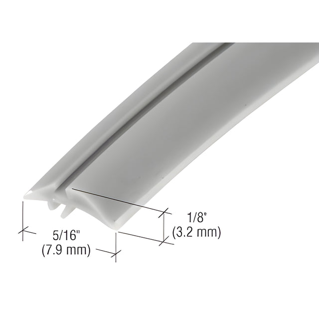 CRL Gray 5/16" Width Glazing Spline - 100' Roll