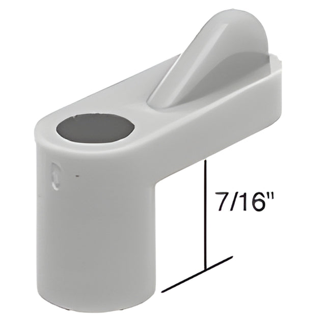 CRL Gray 7/16" Plastic Window Screen Clips - Bulk