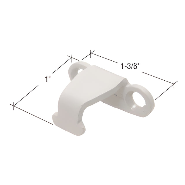 CRL Gray Sash Lock Keeper - 1" Projection