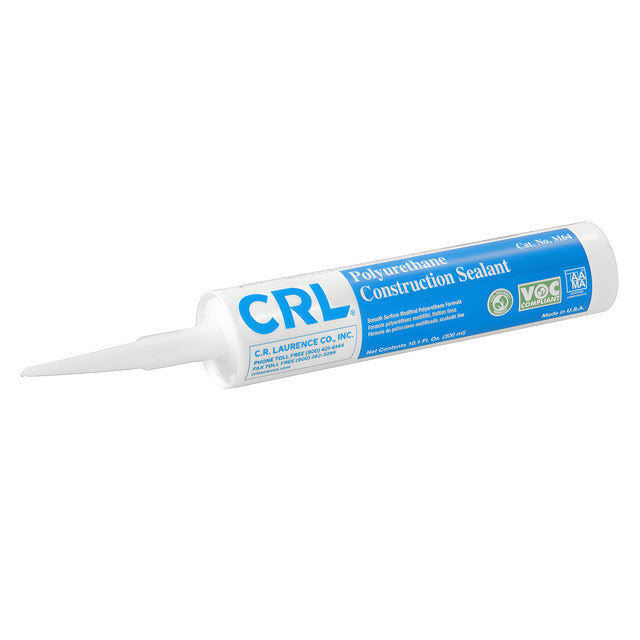 CRL Gray Smooth Polyurethane Construction Sealant - Cartridge