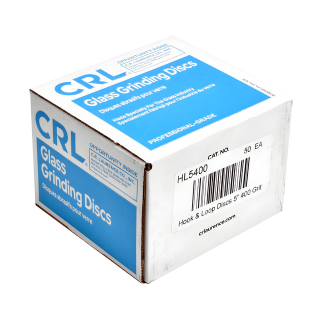 CRL 5" 400X Grit Hook and Loop Sanding Disc