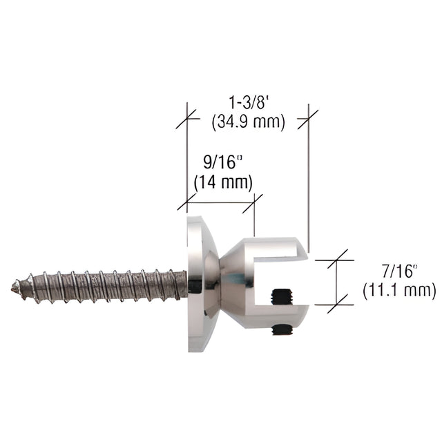 CRL Horizontal Wall Anchor