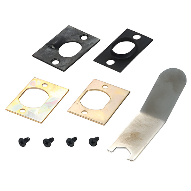 CRL Jackson® Dark Bronze Top and Bottom Strikes for use with Jackson® Concealed Vertical Rod Panic Exit Devices