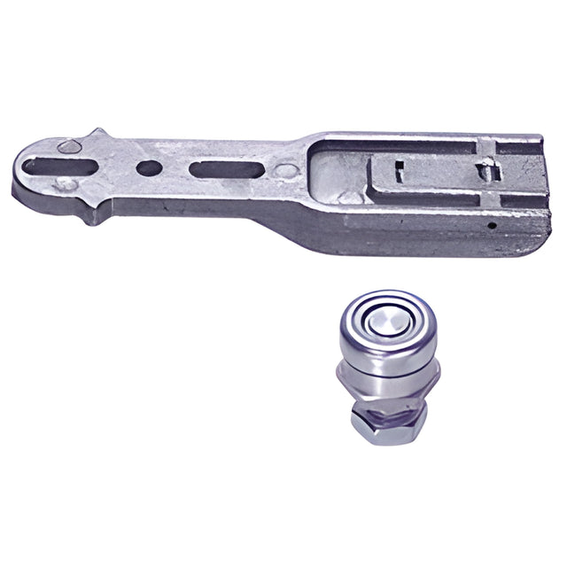 CRL Jackson® Threshold Mount Bottom Pivot Set for Use with 1" Deep Bottom Door Rail