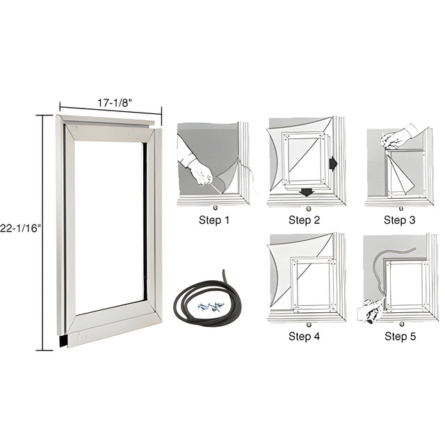 CRL Large Pet Door Adaptor