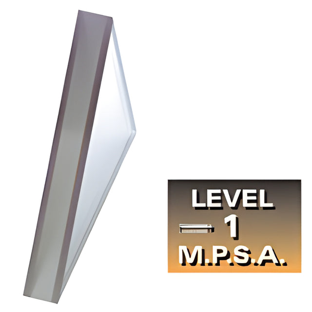 CRL Level 1 Bullet Resistant Custom Size Laminated Polycarbonate Panel
