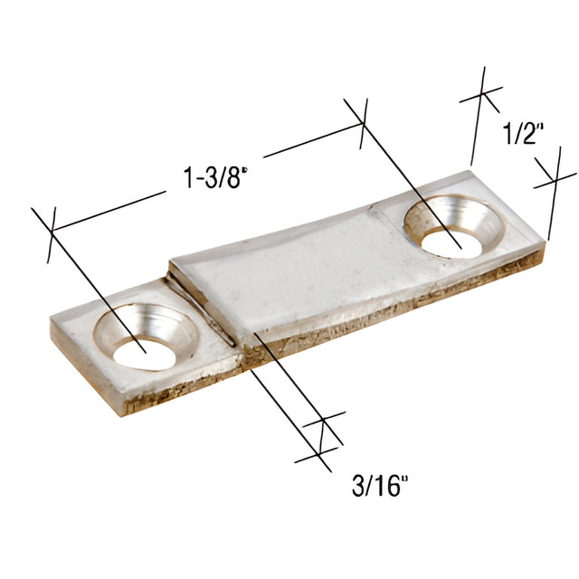 CRL Locking Handle Strike Plate 3/16" Height