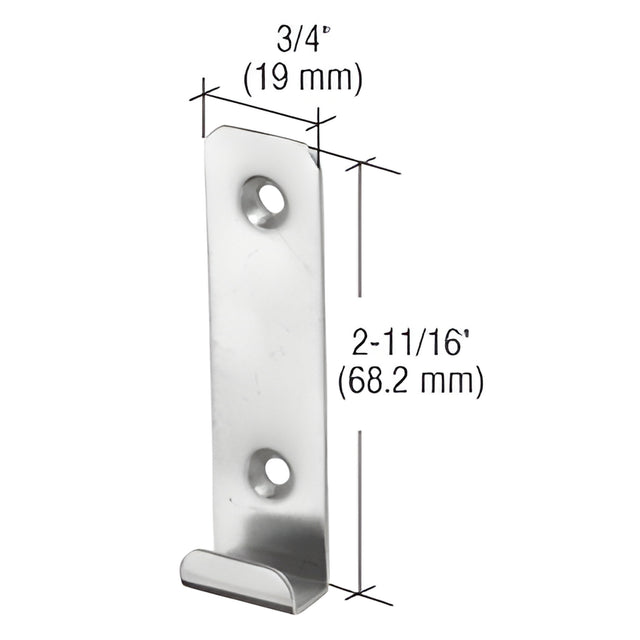 CRL Lower Stationery Bishop Mirror Clips