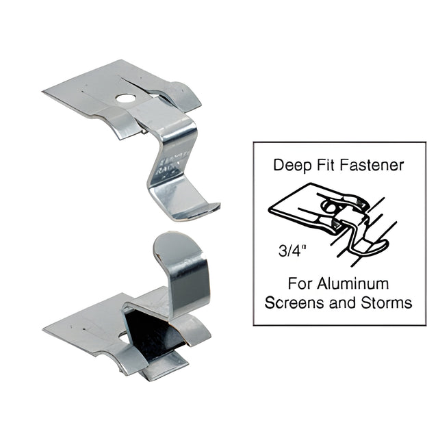 CRL Ludwig 3/4" Deep Fit Screen and Storm Window Snap Fastener