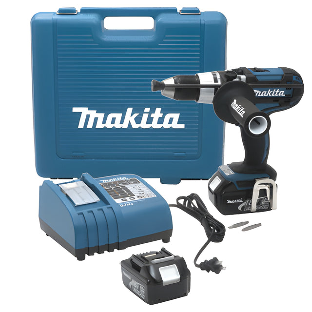 CRL Makita® 18V Cordless Lithium-Ion 1/2" Hammer-Driver-Drill Kit