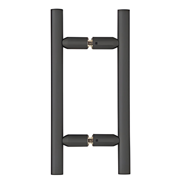 CRL Matte Black 6" Ladder Style Back-to-Back Pull Handle