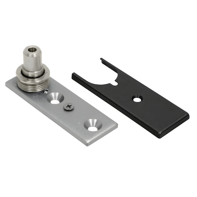 CRL Matte Black Adjustable Free-Swinging Floor Pivot