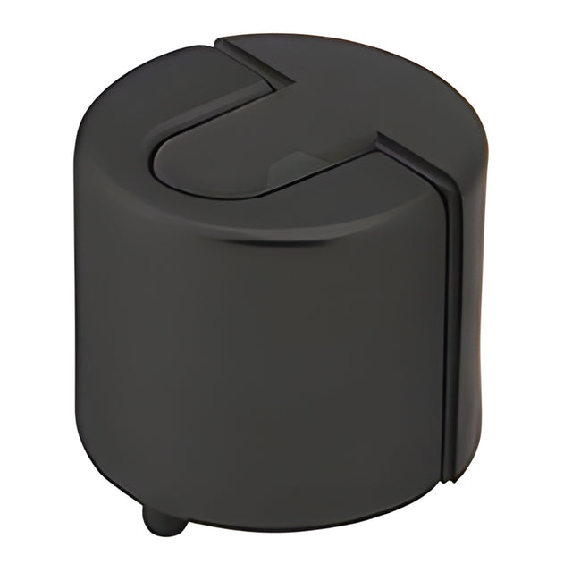 CRL Matte Black Laguna Auxiliary Wall/Floor Mount Door Stop