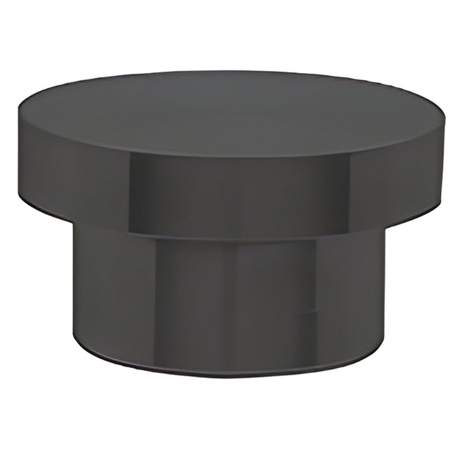 CRL Matte Black Laguna Series Replacement Cap for LS104BS