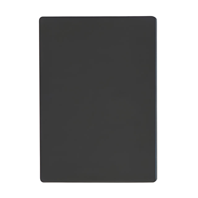 CRL Matte Black Mechanical Channel End Cap for 3/8" and 1/2"