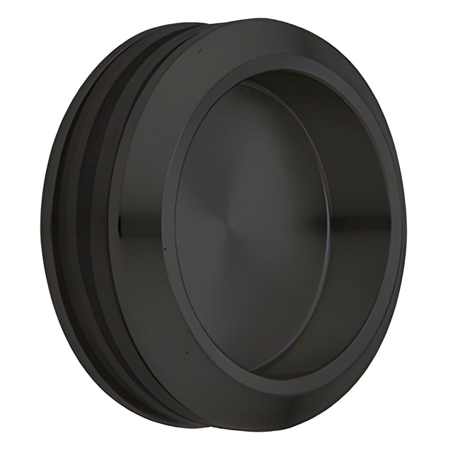 CRL Matte Black Steel Thru-Glass Pull