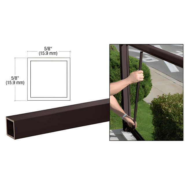 CRL Matte Bronze 100 Series 42" Picket