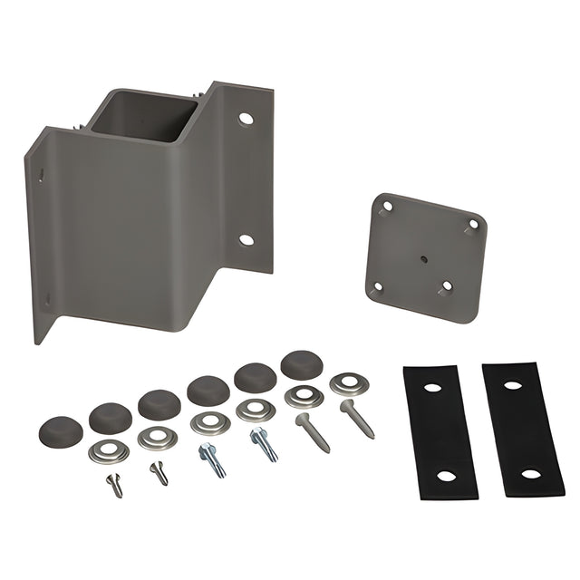 CRL Matte Bronze Inside 90 Degree Fascia Mount Bracket