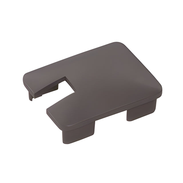 CRL Matte Bronze Notched Cap for 180 Degree End Post