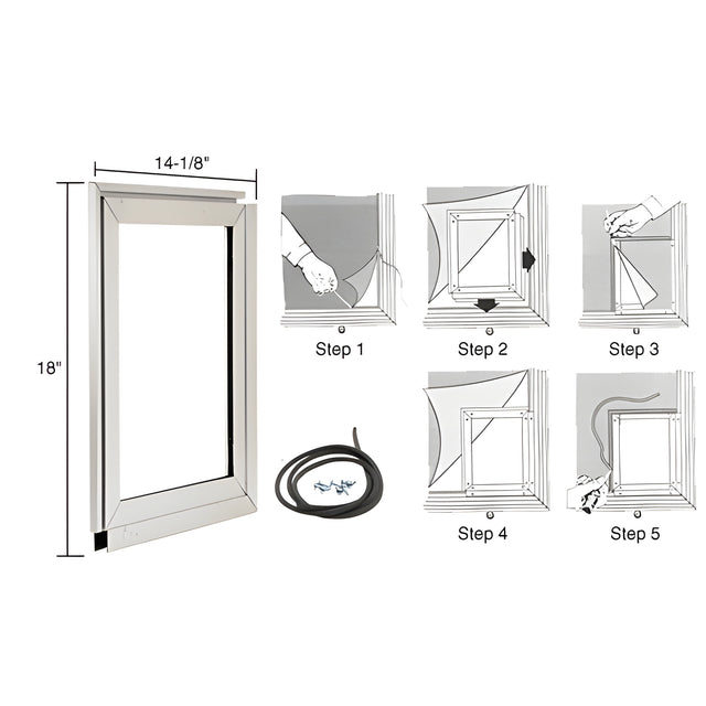 CRL Medium Pet Door Adaptor