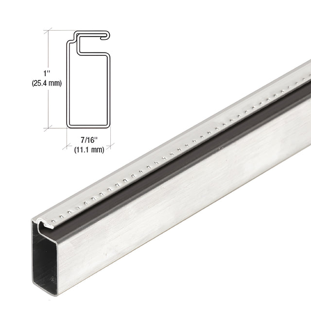 CRL Mill 1" x 7/16" Roll Formed Screen Frame 146"