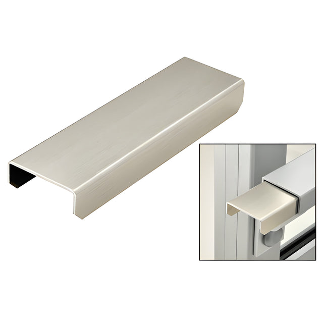 CRL Mill 1100 Series 1" x 2" Hand Rail Connector Sleeve - 5"