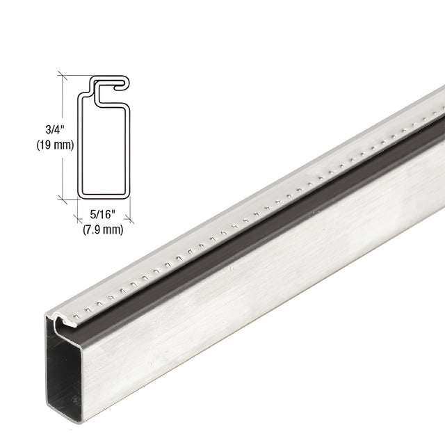 CRL Mill 3/4" x 5/16" Roll Formed Screen Frame 146"