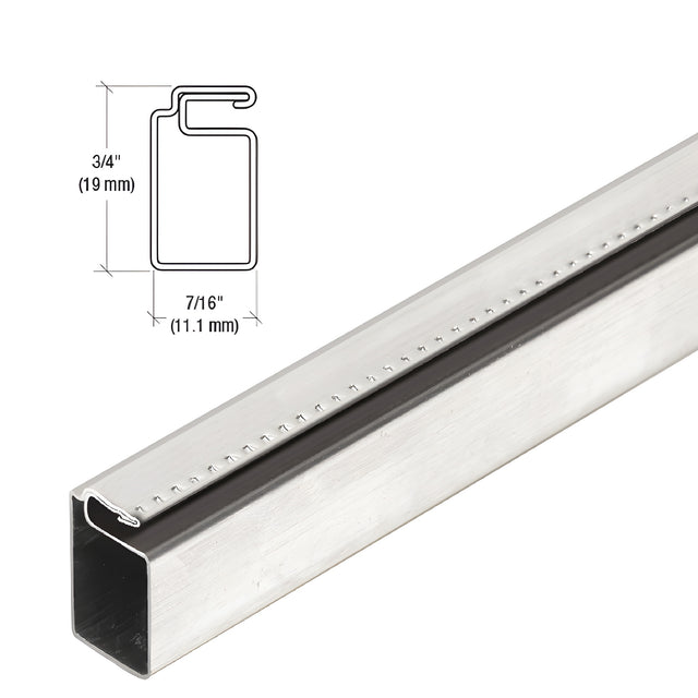 CRL Mill 3/4" x 7/16" Roll Formed Screen Frame 146"