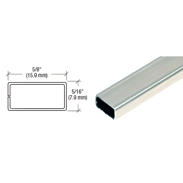 CRL Mill 5/8" x 5/16" Roll Formed Aluminum Spreader Bar