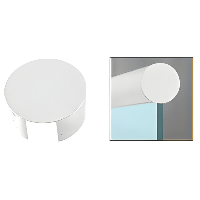 CRL Mill End Cap for 3" Cap Railing