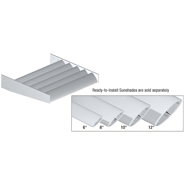 CRL Mill Finish 12" Airfoil Blade - 146" Length