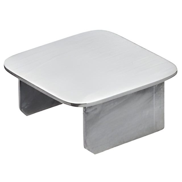 CRL Mill Finish Aluminum 2" Square End Cap