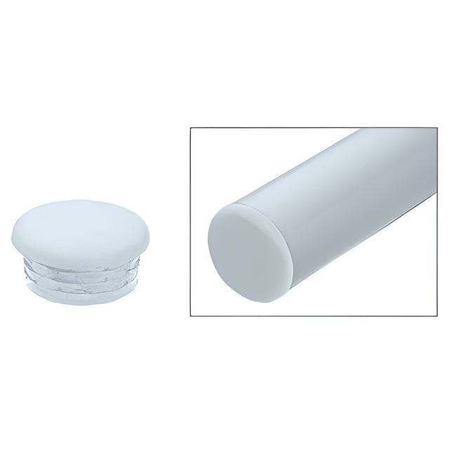 CRL Mill Quick Connect Color Match End Cap for 1-1/2" Diameter Tubing