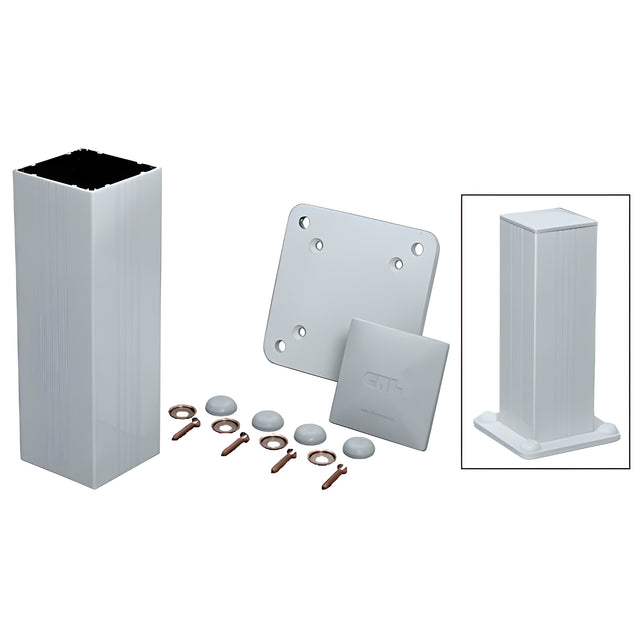 CRL Mill Standard 4" x 4" Surface Mount 42" Long Post Kit