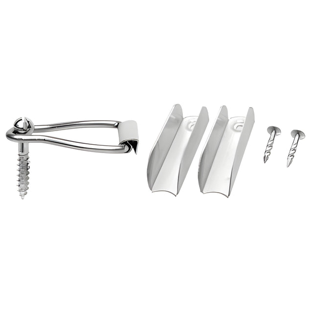 CRL Mill Window Screen Hardware Kit for 3/8" Frame - Carded