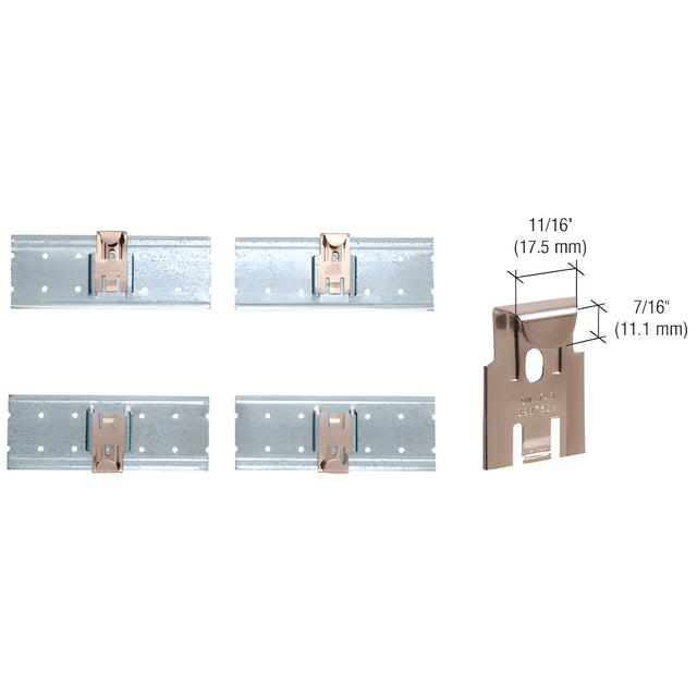 CRL Mirraco® 6" Four-Hanger Set