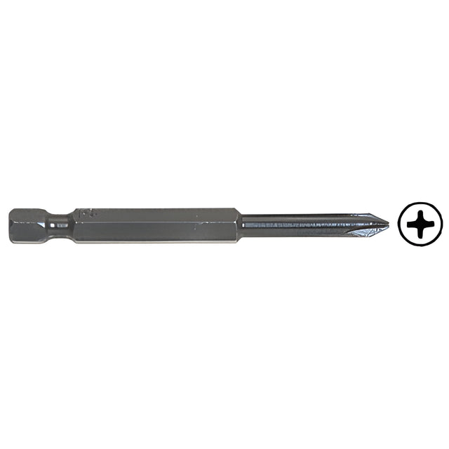 CRL No.1 Phillips 3/16" Screw Gun Bit 2-3/4" Long